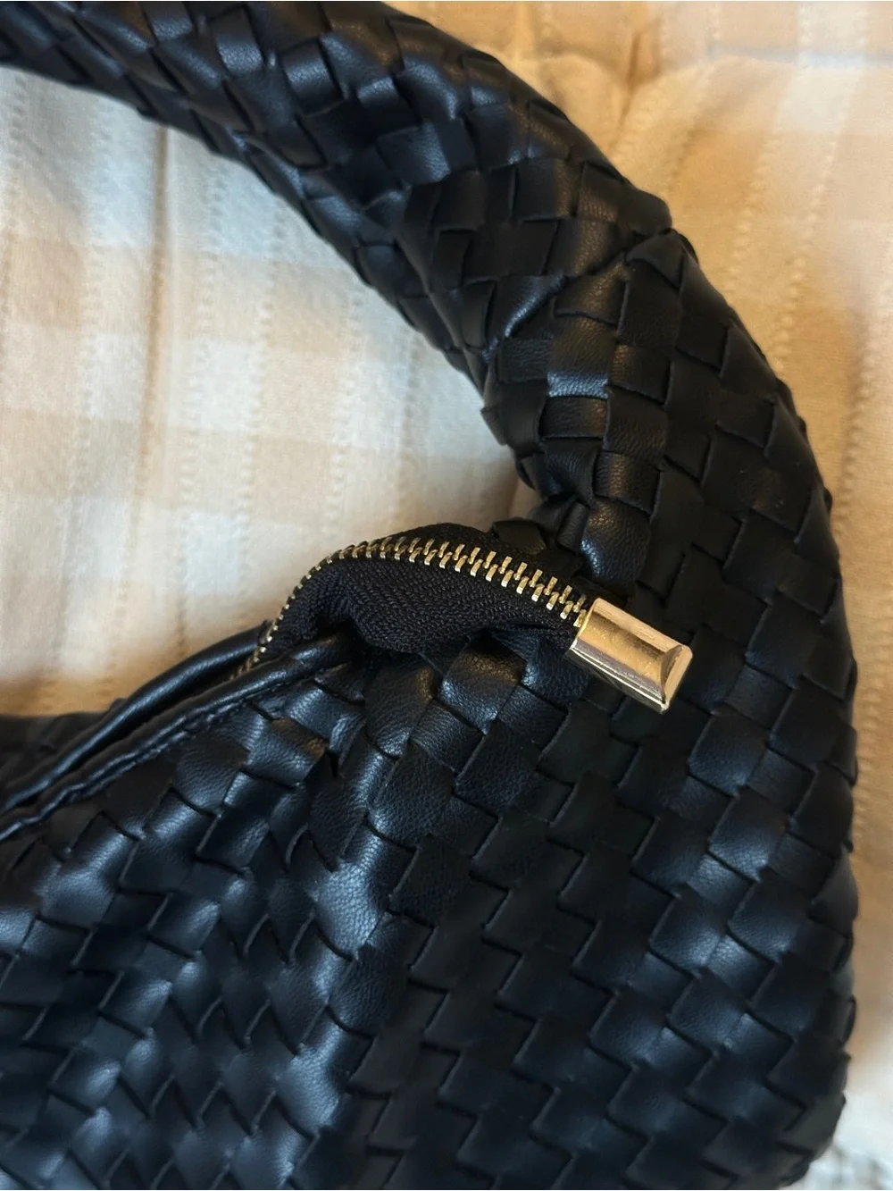 Melie Bianco Anthropologie Woven Knot Bag